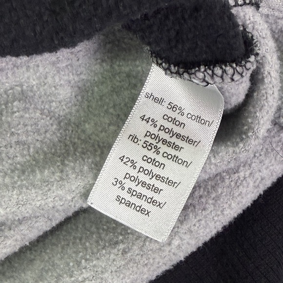 Maurices Sweater Womens 2X Gray Pink Color Block Long Sleeve Pullover Stretch - Picture 7 of 8